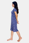 Sweetmoon Long T Shirt Nightdress - Purple — thumbnail 3